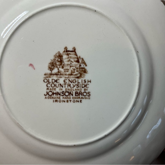 Johnson Brothers Olde English Countryside Scenic plates. dessert or side plates. - Picture 3 of 3